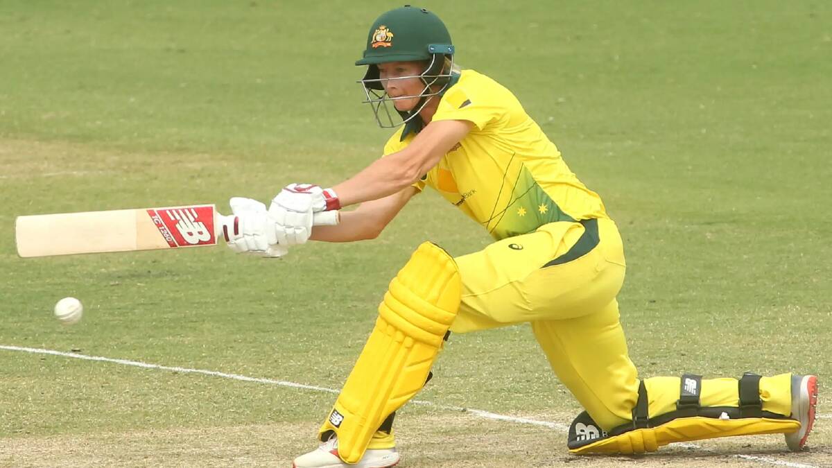 Meg Lanning and Australia's women cricketers are quite literally sweeping all before them. Photo: AAP
