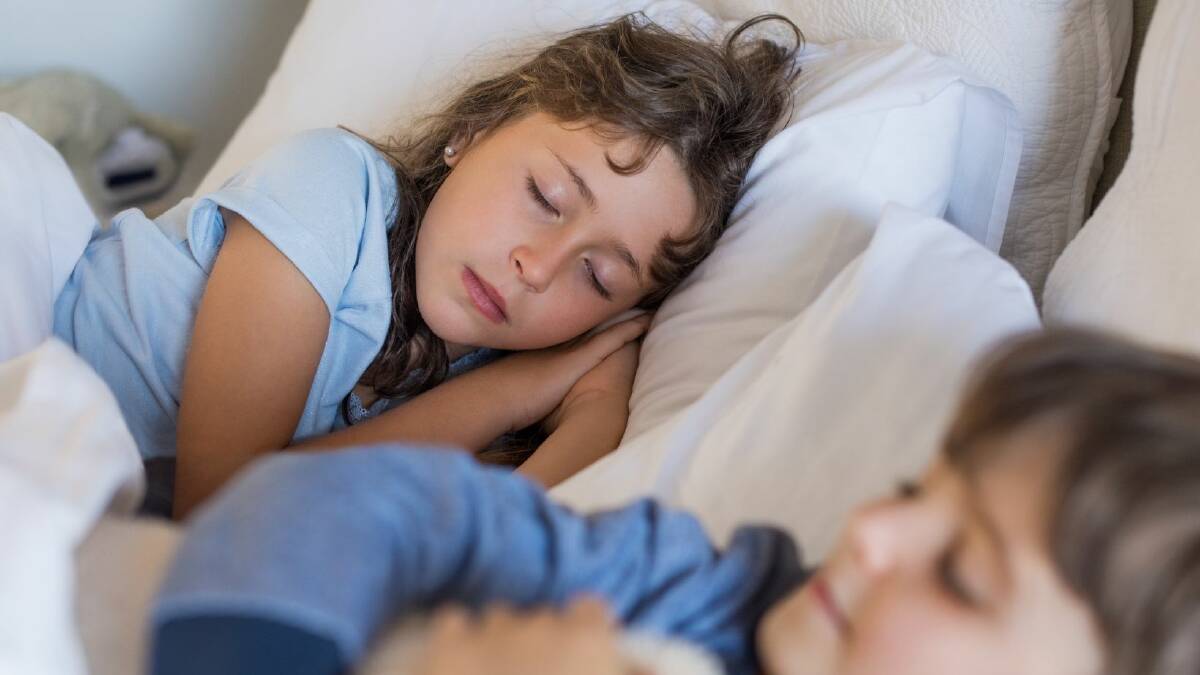 A file picture of children sleeping. Picture from Canva