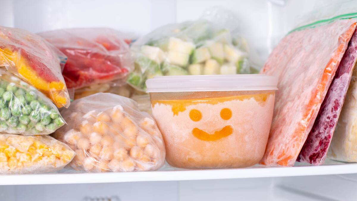 Freezing foods can cut your grocery bills. Picture Shutterstock