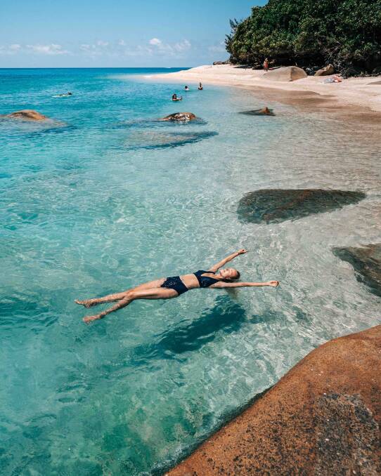 Nudey Beach, Fitzroy Island, Queensland. Picture: Tourism Australia Nudey Beach, Fitzroy Island, Queensland. Picture: Tourism Australia