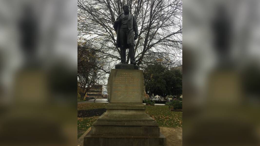GOING: The controversial statue will be removed from Franklin Square. Picture: File