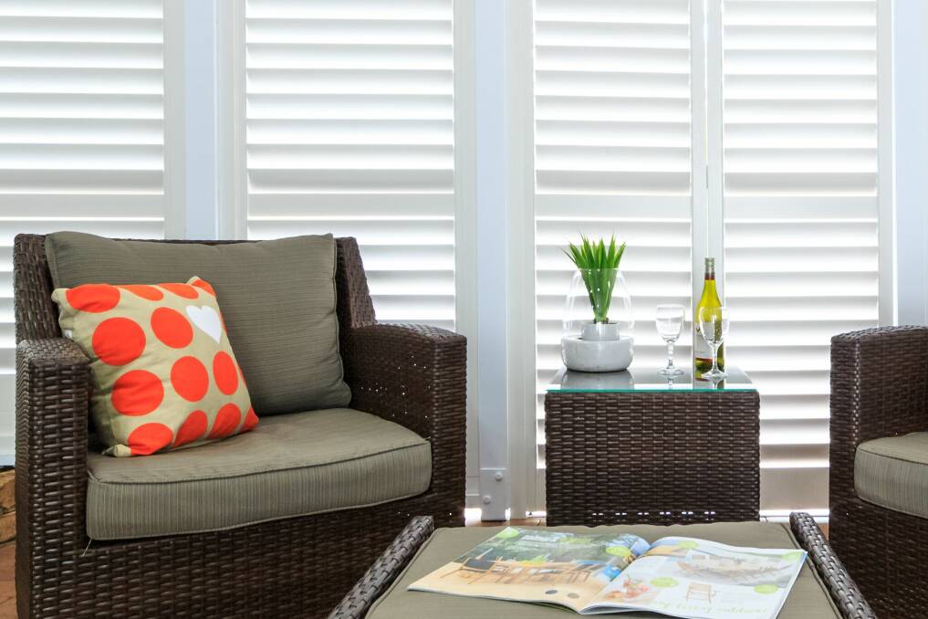 Style and practicality: Thermalite plantation shutters are an Australian product with several benefits, and yours will be made here in Goulburn. All photos supplied.
