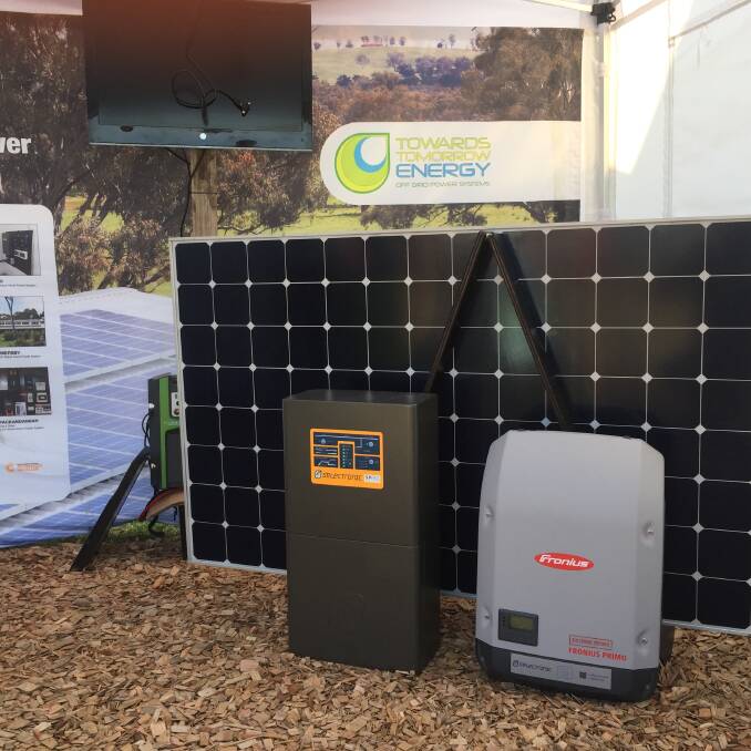 See them: All the products associated with harnessing, storing and controlling your solar. Photo: Supplied.
