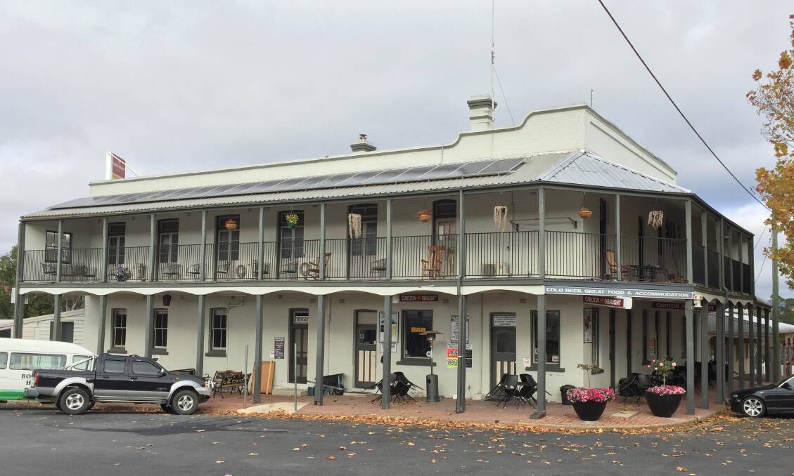 Since 1870: Even after refurbishments and minor detail changes, the Bowning Hotel still looks recognisably the same. It's been improved on the inside too.