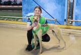 Mackayla Clarke with Fantasia Queen after winning at Richmond in September. Picture supplied