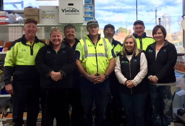 Operating in Yass since 2008, the current team at MA Steel consists of nine permanent staff looking after the yard, the office and the truck.