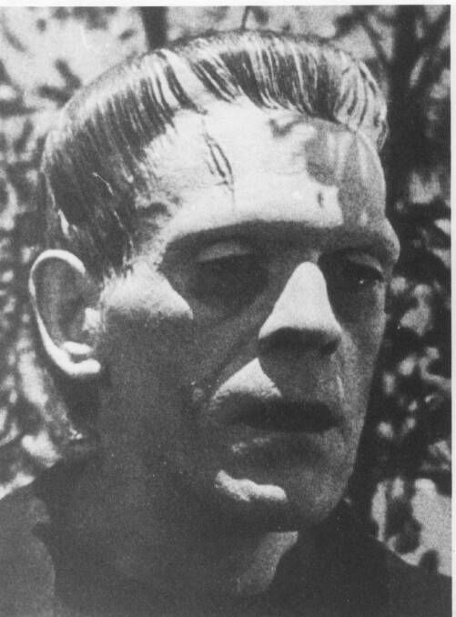 Boris Karloff as the Frankenstein monster. Picture: Supplied