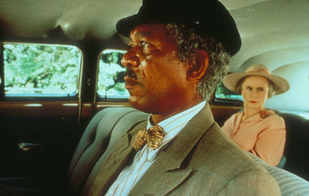 Morgan Freeman and Jessica Tandy in Driving Miss Daisy. Picture: Supplied
