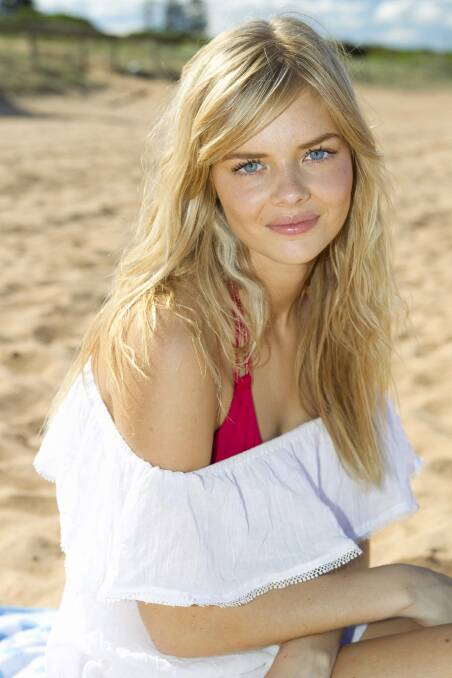 Samara Weaving, in her Home and Away days. Picture: Supplied