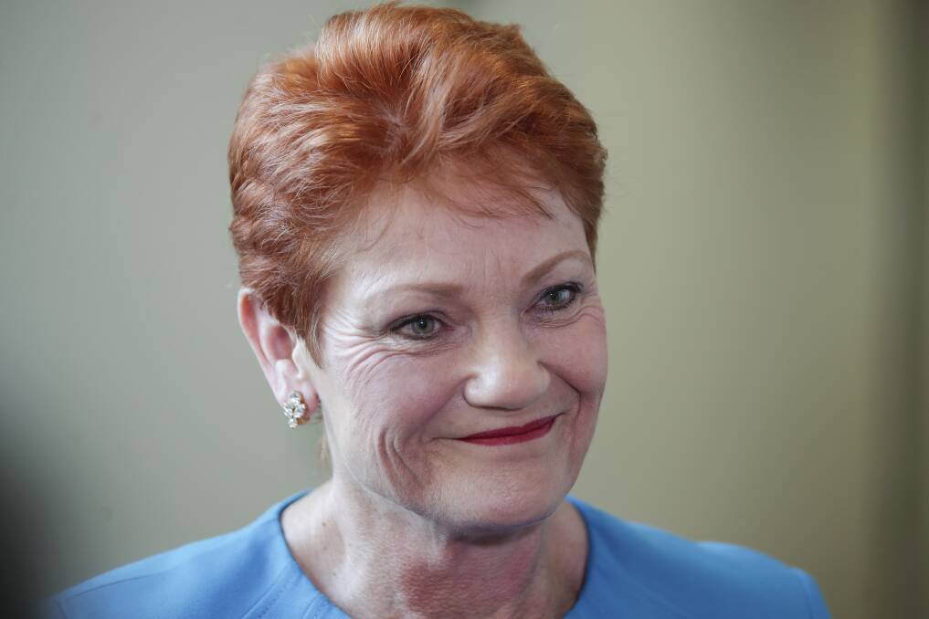 TIME FOR ACTION: One Nation leader Pauline Hanson wants regulations that protected dairy farmers to be restored. 