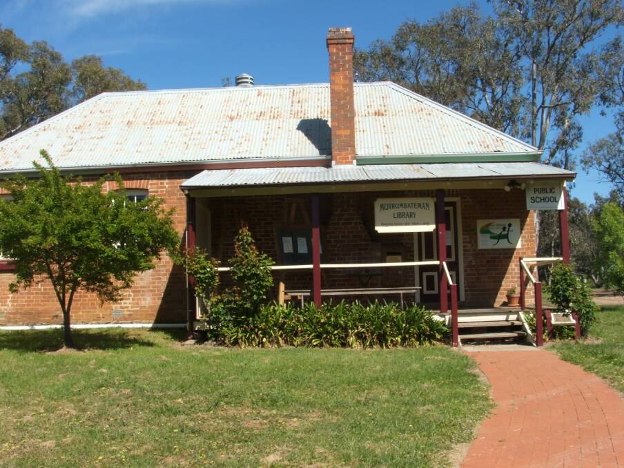 Murrumbateman School buildings constructed c.1870s now used as the library. Photo: Courtesy Maureen Collins 2008