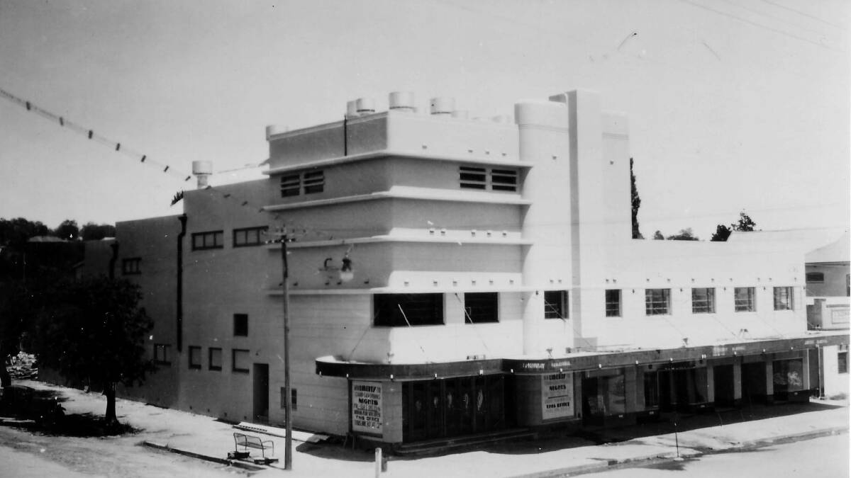 GOLDEN AGE: The Liberty Theatre at the time of it's opening in 1939. It shut down in 1965. Photo: courtesy Yass and District Historical Society Collection.