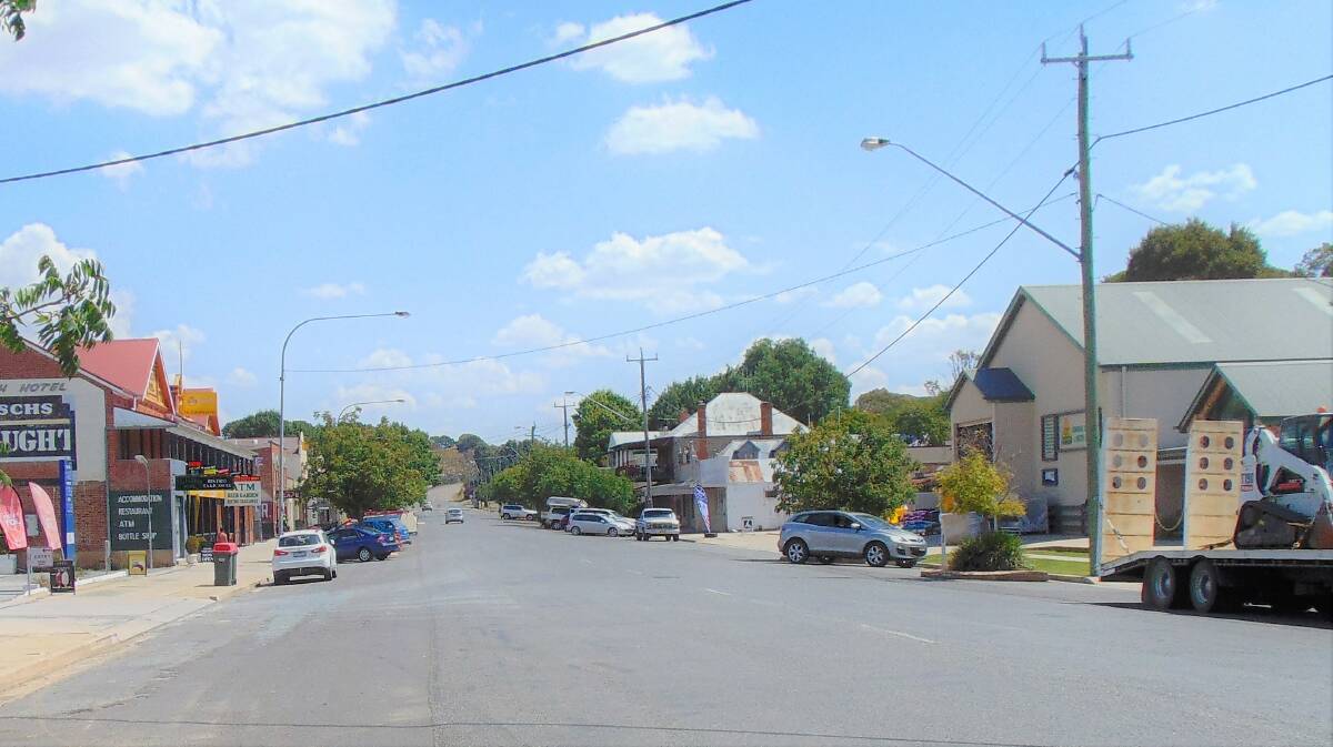 STREETSCAPE: The main street of Gunning - what do you think it should look like? Photo: supplied.