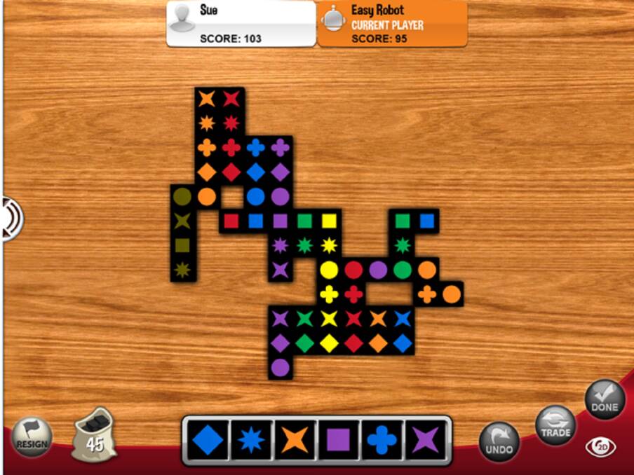 HOOKED: Online games such as Quirkle pit players against opponents and are programmed to be habit forming.