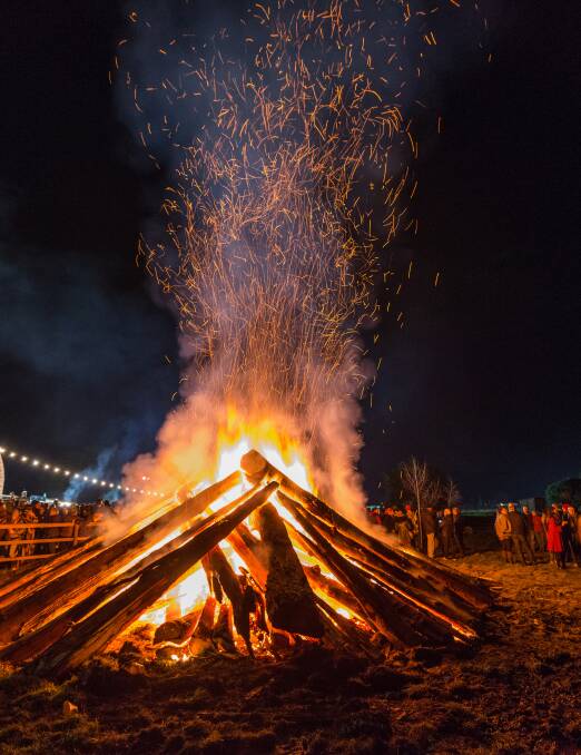 WINTER SOLSTICE: Who doesn't love a bonfire?