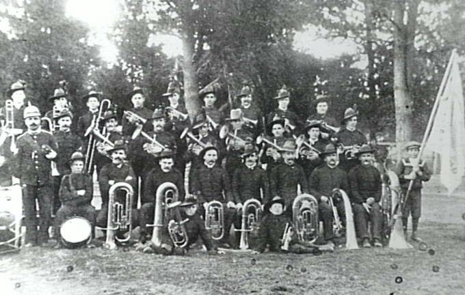 CELEBRATIONS: The Yass Premier Band was a regular participant on festive occasions including Christmas celebrations. Photo: Yass and District Historical Society Inc