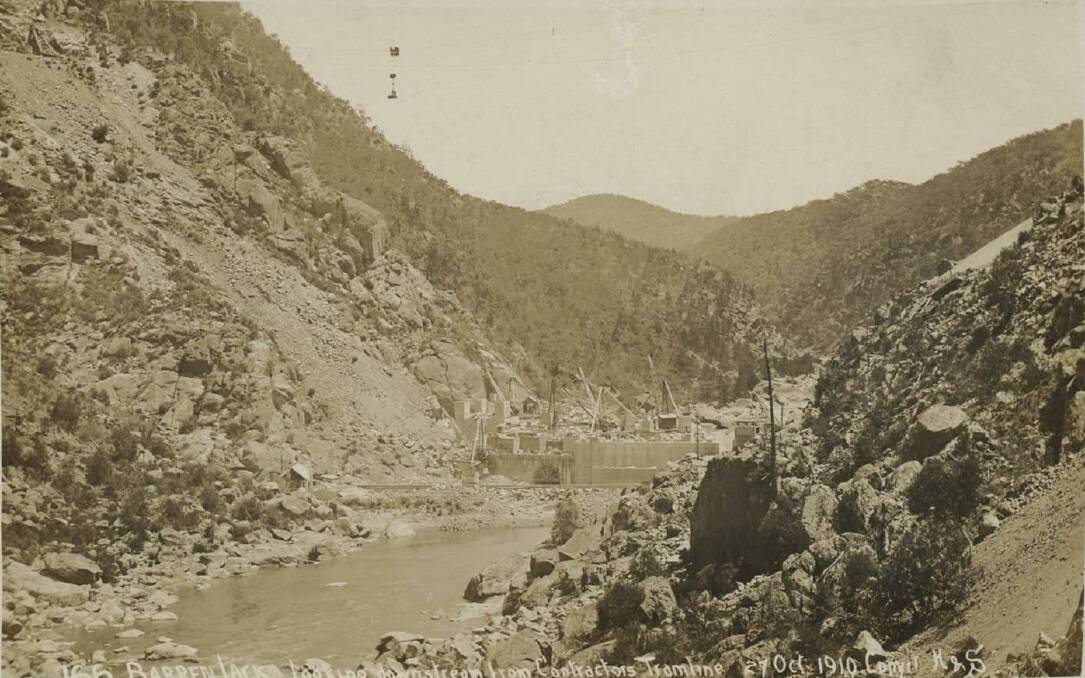 An image of Burrinjuck Dam by AJ Shearsby, who will be the subject of a new exhibition at Yass Museum.
