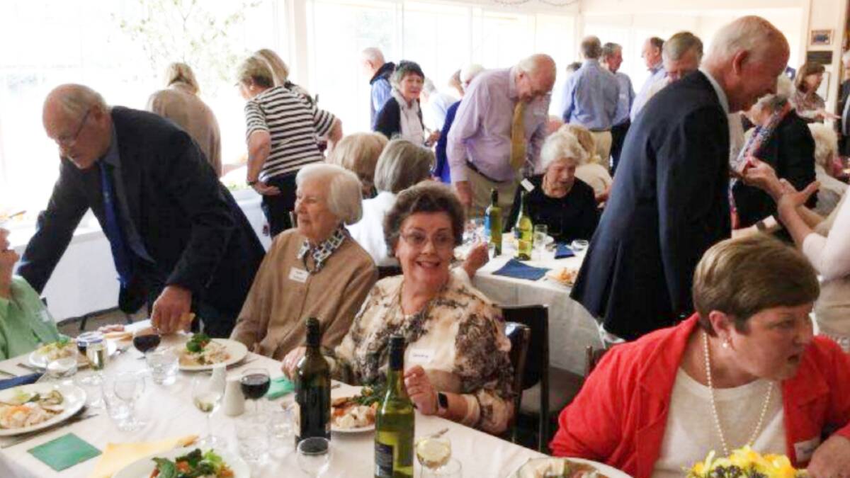 Packed: The Yass Lawn Tennis Club welcomed 100 guests to its 120th anniversary celebrations on September 15. Photo: Supplied.