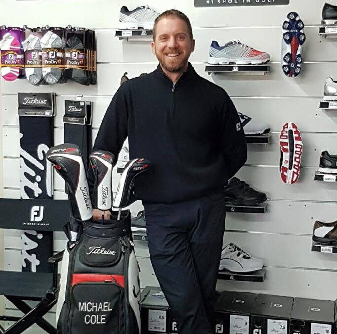The professional: Michael Cole's Kick Cancer in the Yass event for the Longest Day campaign will take place on December 17 at the Yass Golf Course from roughly 5.30am. Photo: Yass Golf Shop.