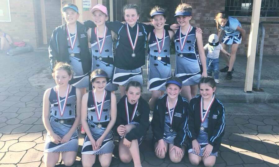 One of six: The Yass Netball Under 11's were one of the six teams to attend the awards night on Saturday at the Soldiers Club. Photo: Supplied. 
