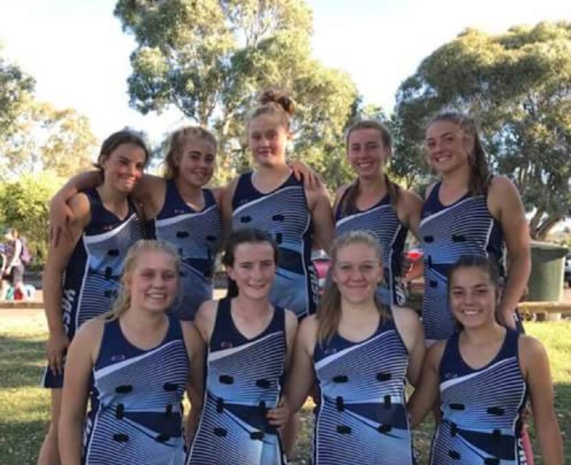 Last time: This State Age Championships were the last time that Michelle Vitler's Under 15 side will play together at representative level. Photo: Supplied. 