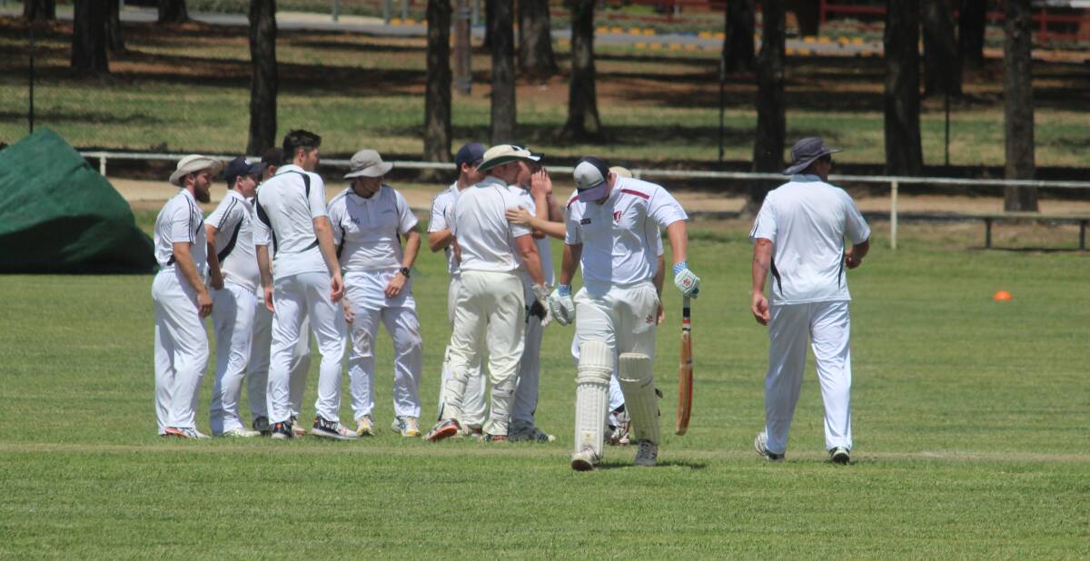 Dismissed: Yass bowlers managed to dominate the Goulburn batsmen in the last Stribley Shield encounter in early December, which led to a heavy 80 run victory. Photo: Zac Lowe.