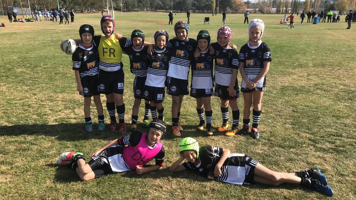 The Under 9's Black team continued its run of good form on the weekend. Photo: Supplied. 