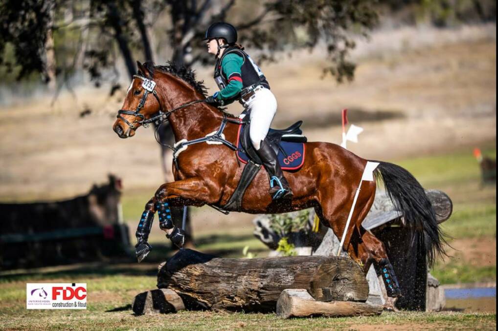 Nice jump: The weekend will present an opportunity to learn about some of the finer points of eventing and horse care. Photo: supplied