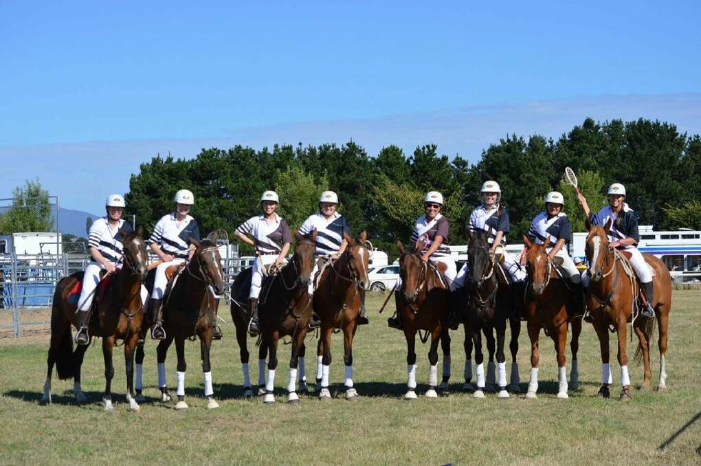 Zone polocrosse: Seven youngsters from the Yass Polocrosse Club will travel to Muswellbrook for the Zone Championships. Photo: Yass Polocrosse Club. 
