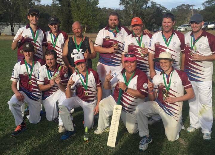 Dark horses: The Yass Taipans were unlikely winners of the C Grade championship. Photo: Yass District Cricket Association.