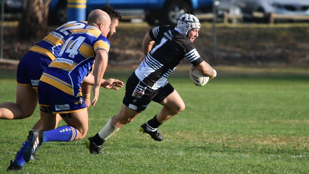 Chris Rawlinson slotted a match-winning field goal in the dying minutes. Photo: Canberra Region Rugby League. 