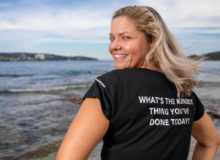 Kath Koschel founded Kindness Factory to pay forward her gratitude for the simple, thoughtful gestures that helped her through her darkest moments. Picture: Geoff Jones Kath Koschel founded Kindness Factory to pay forward her gratitude for the simple, thoughtful gestures that helped her through her darkest moments. Picture: Geoff Jones