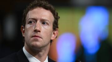 Meta chief executive Mark Zuckerberg. Picture Getty Images