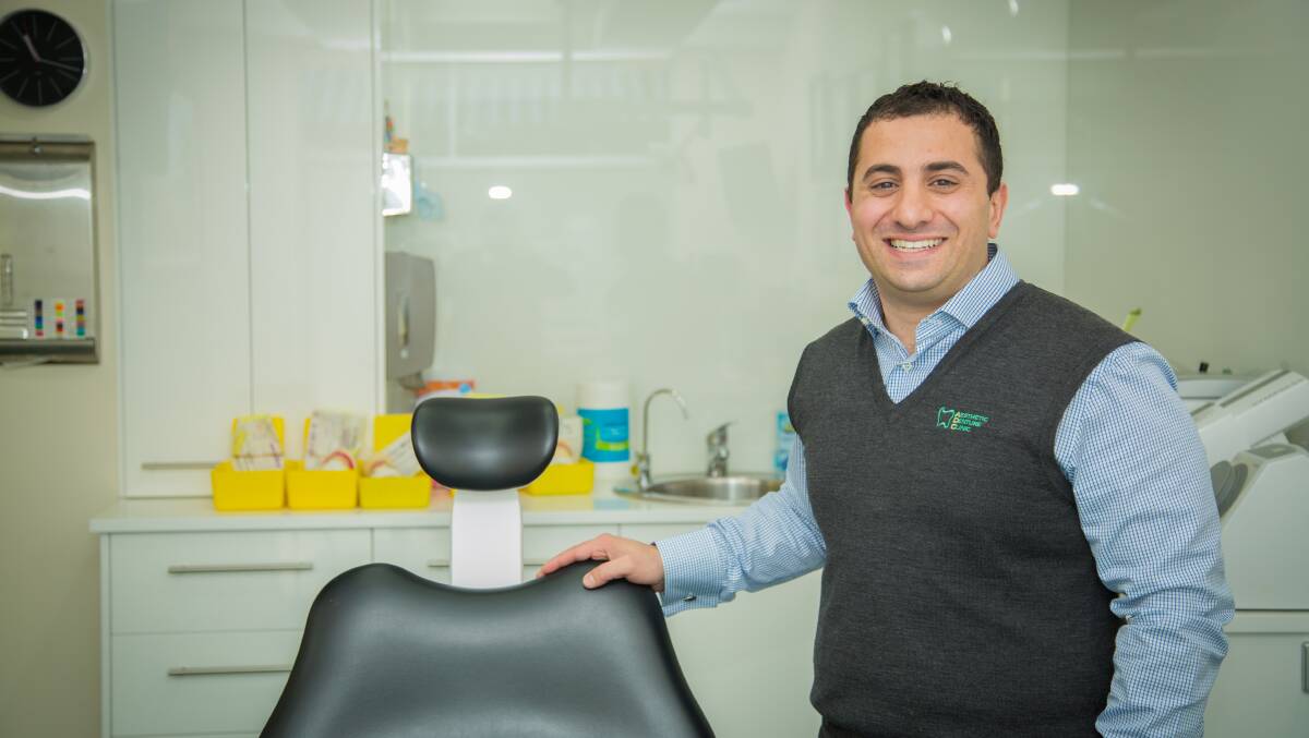 MEET THE TEAM: Dr Elias Sara has worked as a dental technician and prosthetist for over 15 years but his passion for his work was born in 2004 when he established a specialised ceramics laboratory in Martin Place.
