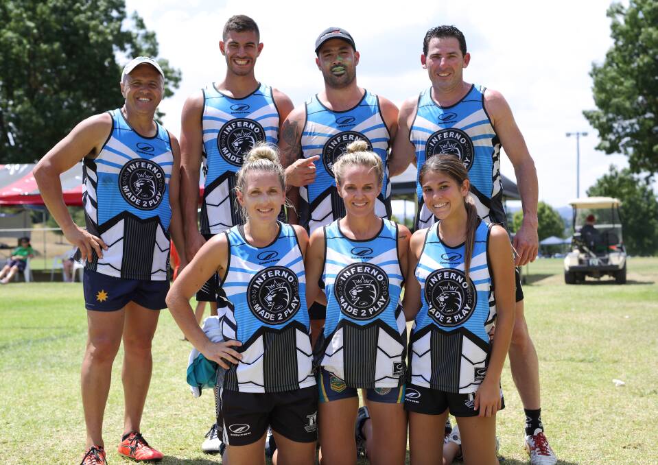 TIME TO PLAY: The 29th Yass Valley Touch Football Knockout is raring to begin on January 28–29. Pictured is the Inferno Sydney mixed team in 2016. Photo: RS Williams