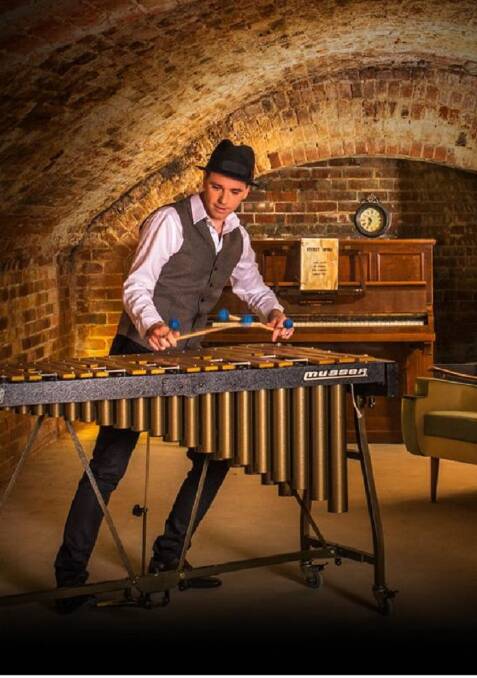 LOVE OF MUSIC: The vibraphone is a musical percussion instrument with a double row of tuned metal bars each above a tubular resonator. Photo: Supplied