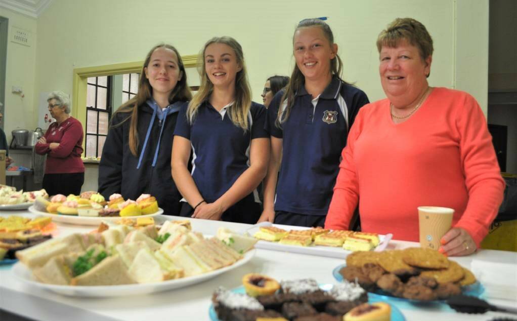 A number of Yass High School students were involved in the catering in 2017's event at the Memorial Hall. Photo: Toby Vue.