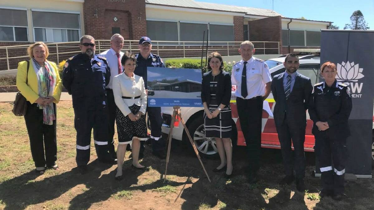 NEW STATION: Land near the Yass District Hospital has been identified as the preferred site for a new Yass Ambulance Station. Photo: NSW Ambulance