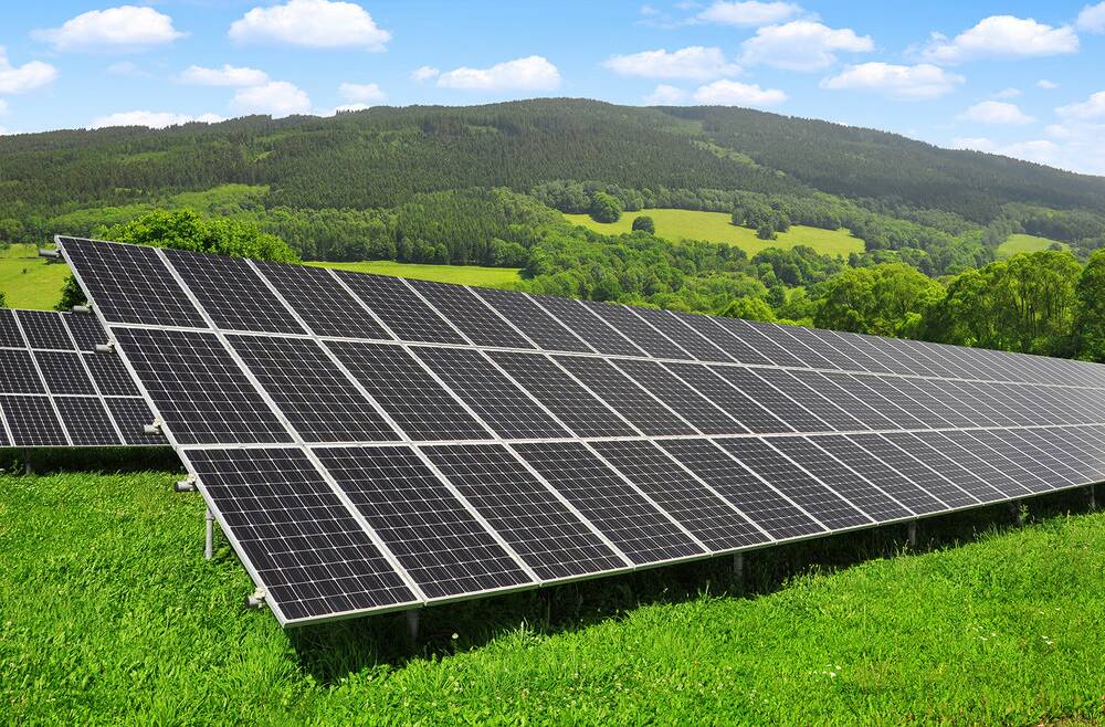 A 120 MW solar farm is being proposed near Sutton but concern about its location has been raised. Photo: Renew Estate