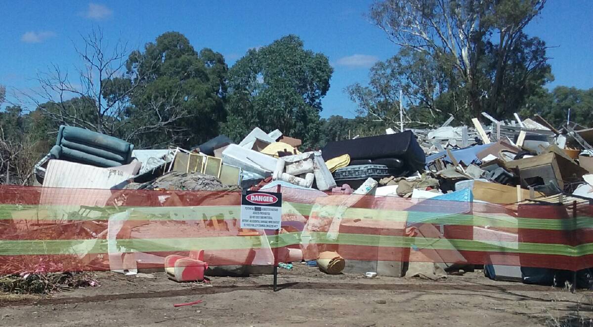 ASBESTOS DETECTED: The Yass Valley Council (YVC) has taken immediate action at three transfer stations after asbestos was detected. Photo: YVC.