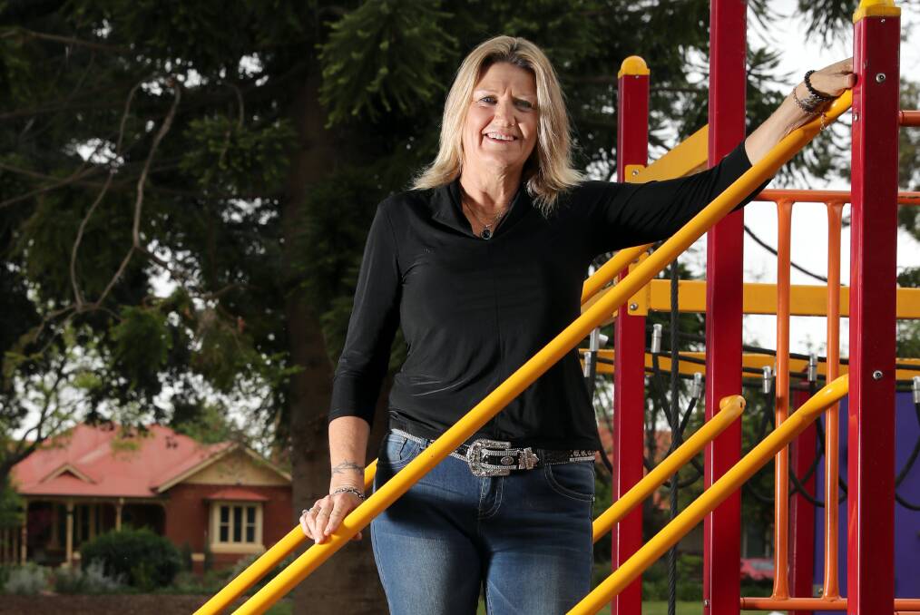 HELP AT HAND: Robyn Lewis has used a recovery program to become clean and sober. Photo: Les Smith.