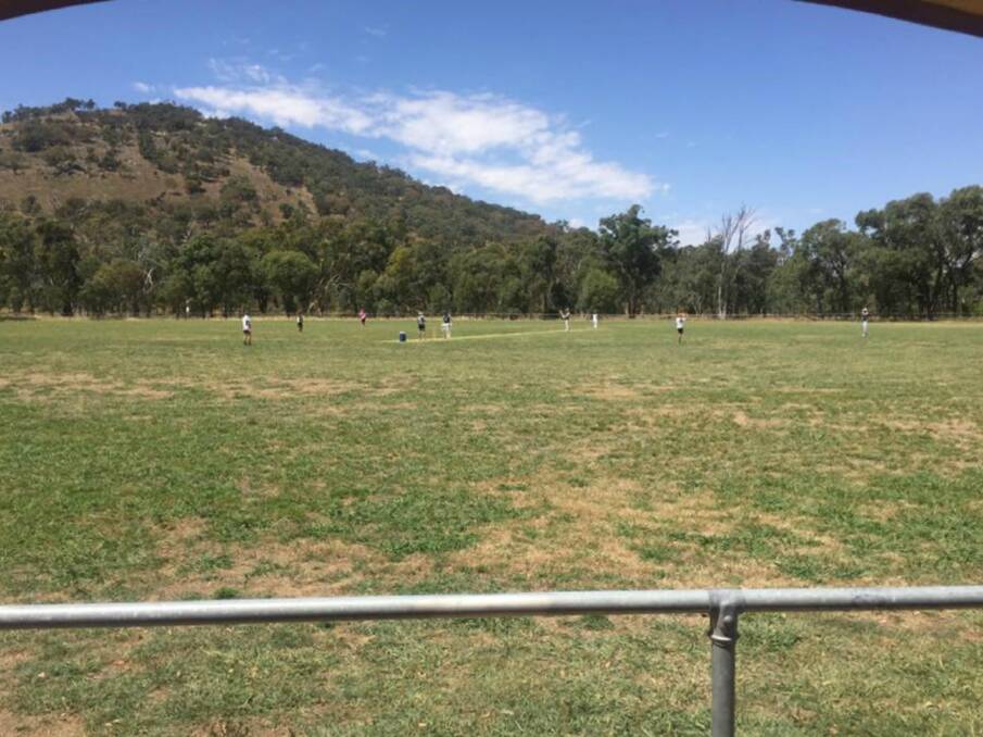 SOCIAL MATCH: The Bowning Buffaloes hosted a social Twenty20 game against an all-stars team to replace the cancelled round in the Triggs Shield. Photo: Bowning Buffaloes.