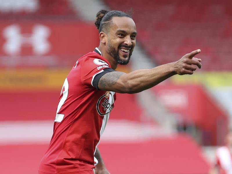 Southampton have made English striker Theo Walcott's loan deal from Everton permanent.