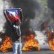 Heavy gunfire and traffic disruptions were seen in some areas of Haiti's capital. (AP PHOTO)