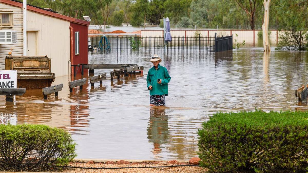 Flooding in western Queensland is the worst the region has experienced in more than half a century. (James Brickwood/AAP PHOTOS) Flooding in western Queensland is the worst the region has experienced in more than half a century. (James Brickwood/AAP PHOTOS)