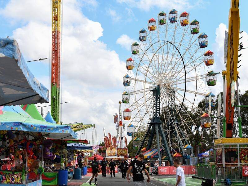 A teenage boy has died after being stabbed in the chest at Sydney's Royal Easter Show.