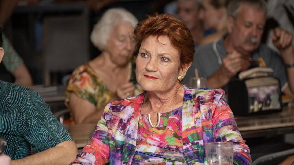 One Nation leader Pauline Hanson says the Liberals have welcomed some of her conservative ideas. (Brian Cassey/AAP PHOTOS)