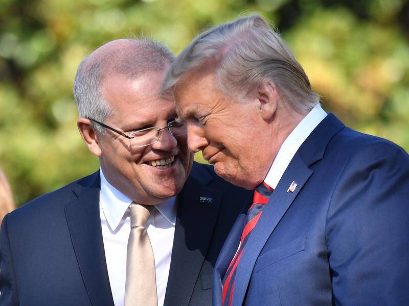 Scott Morrison has highlighted Australia's close ties with the US after Donald Trump was acquitted.