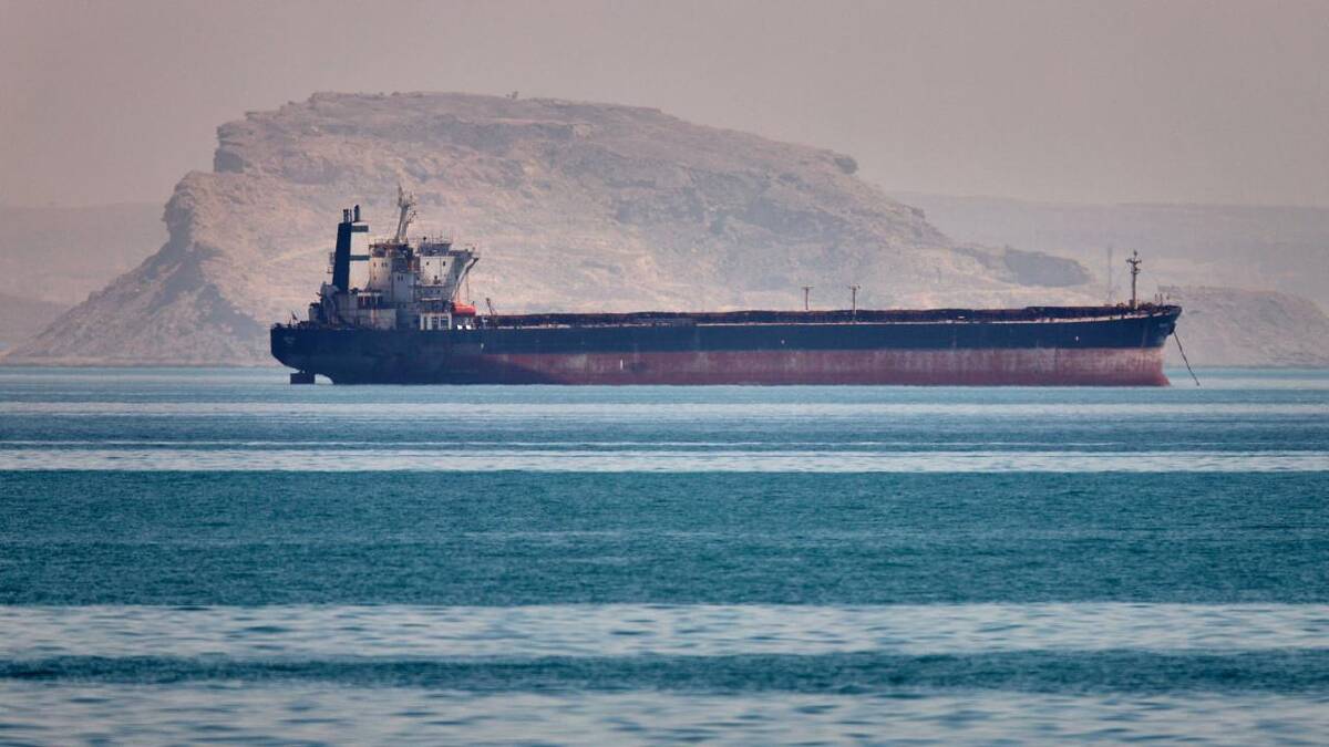 Explosions were reported east of the Iranian port of Bandar Abbas, with the US confirming strikes. (AP PHOTO)