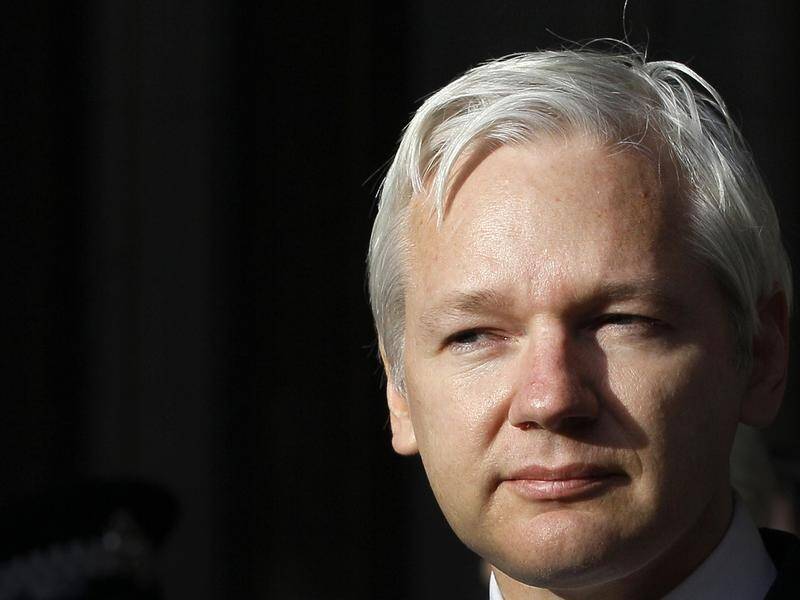 Julian Assange has been in London's maximum-security prison HMP Belmarsh for five years. (AP PHOTO)